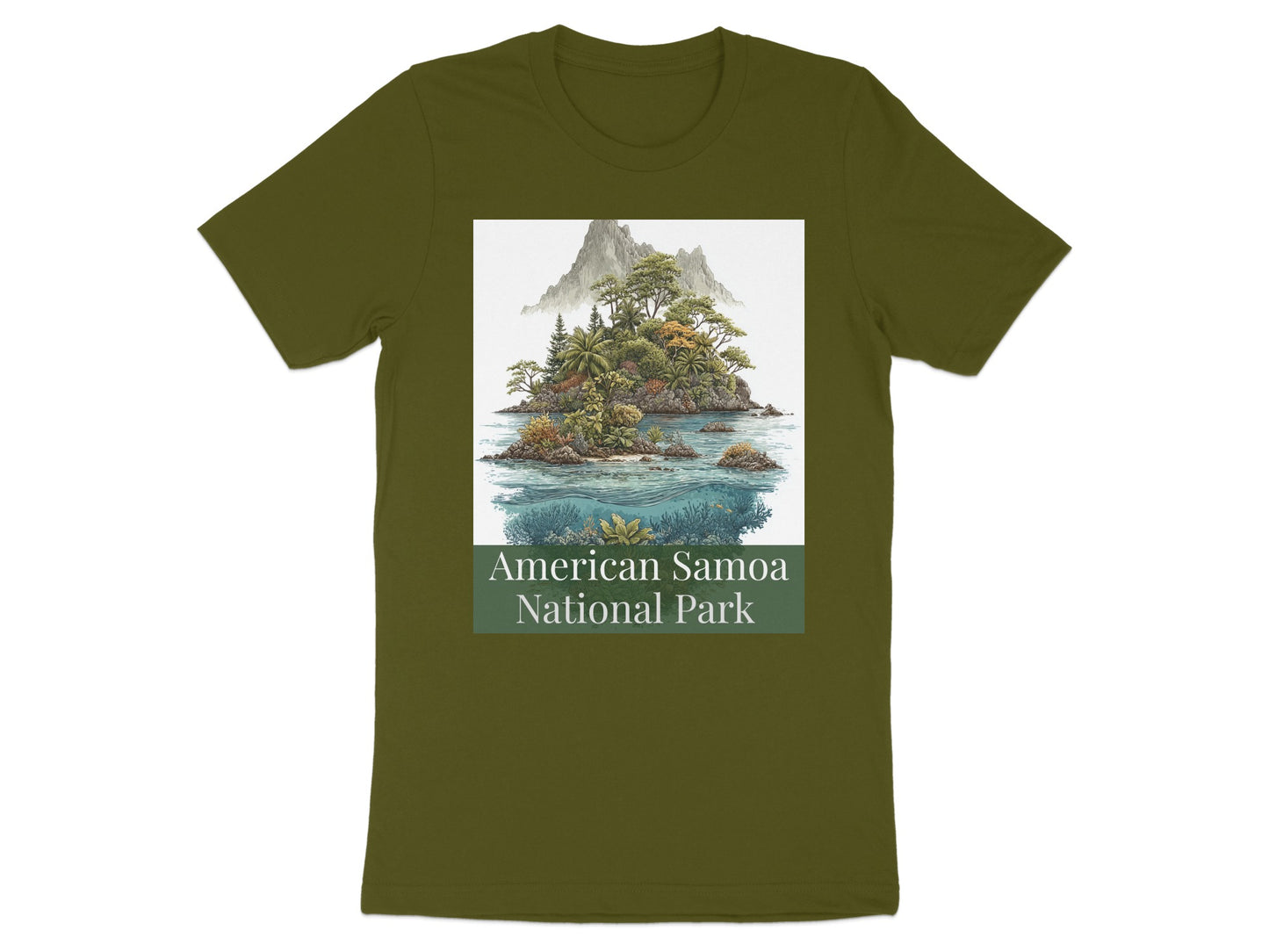 American Samoa National Park Graphic Tee Product