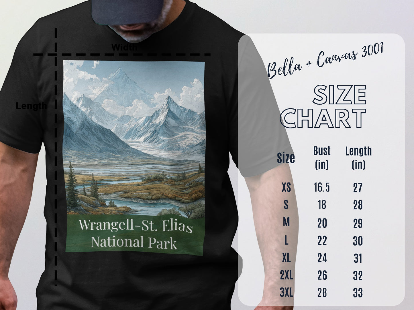 Wrangell St Elias National Park T-shirt