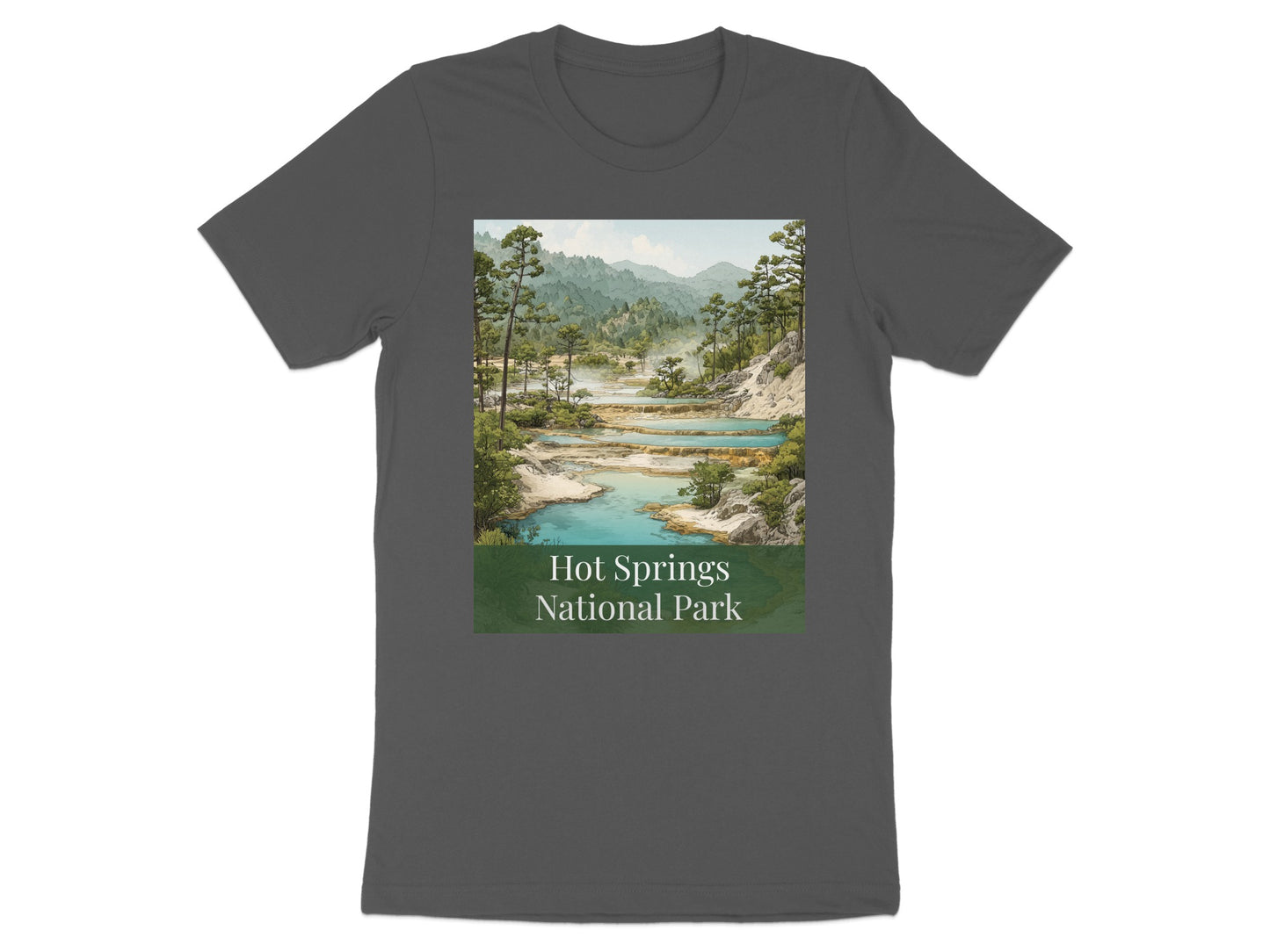 Hot Springs National Park Scenic T-Shirt Product