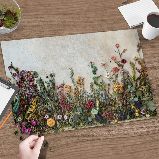 Spring Meadow Floral Puzzle