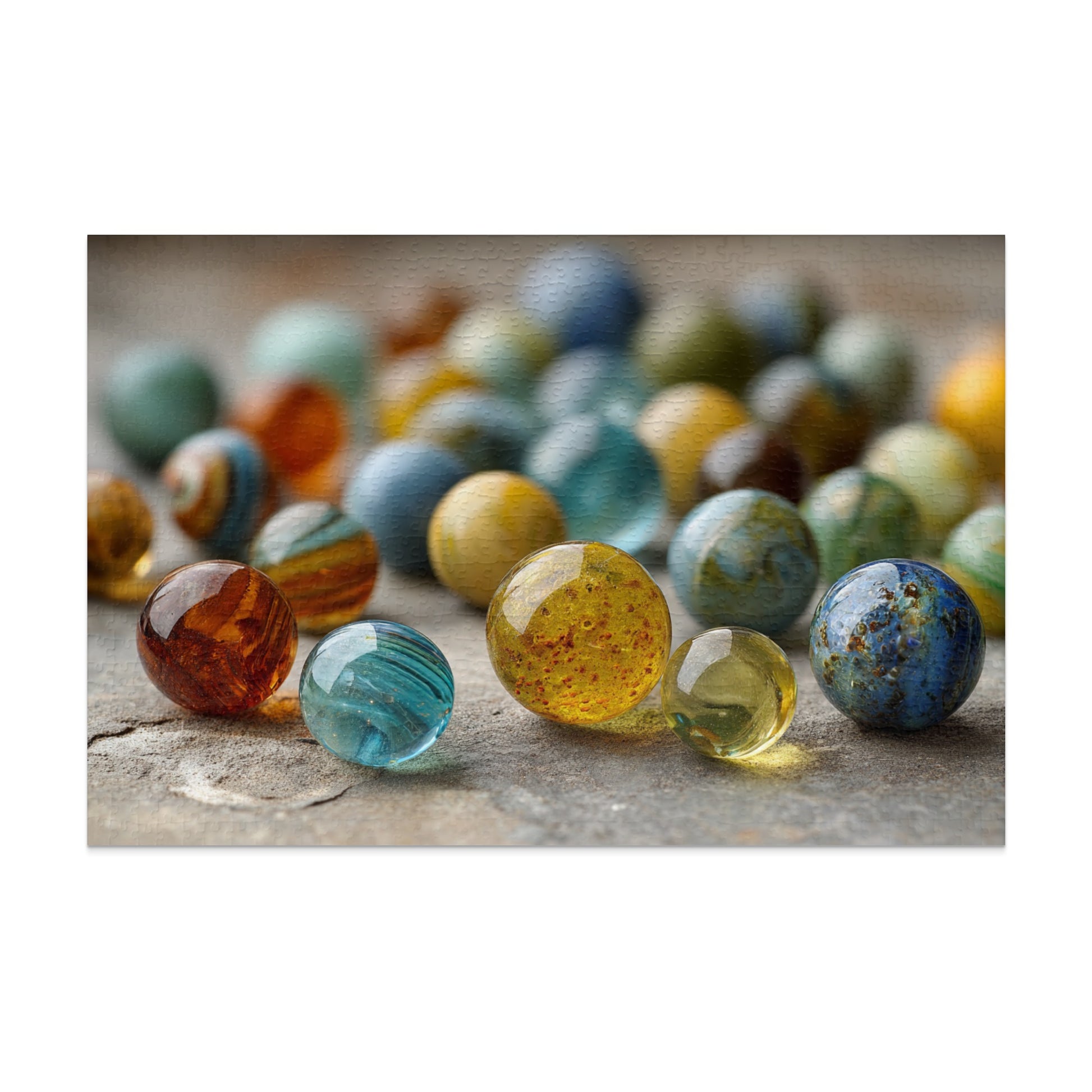 Colorful marble collection with mixed patterns product